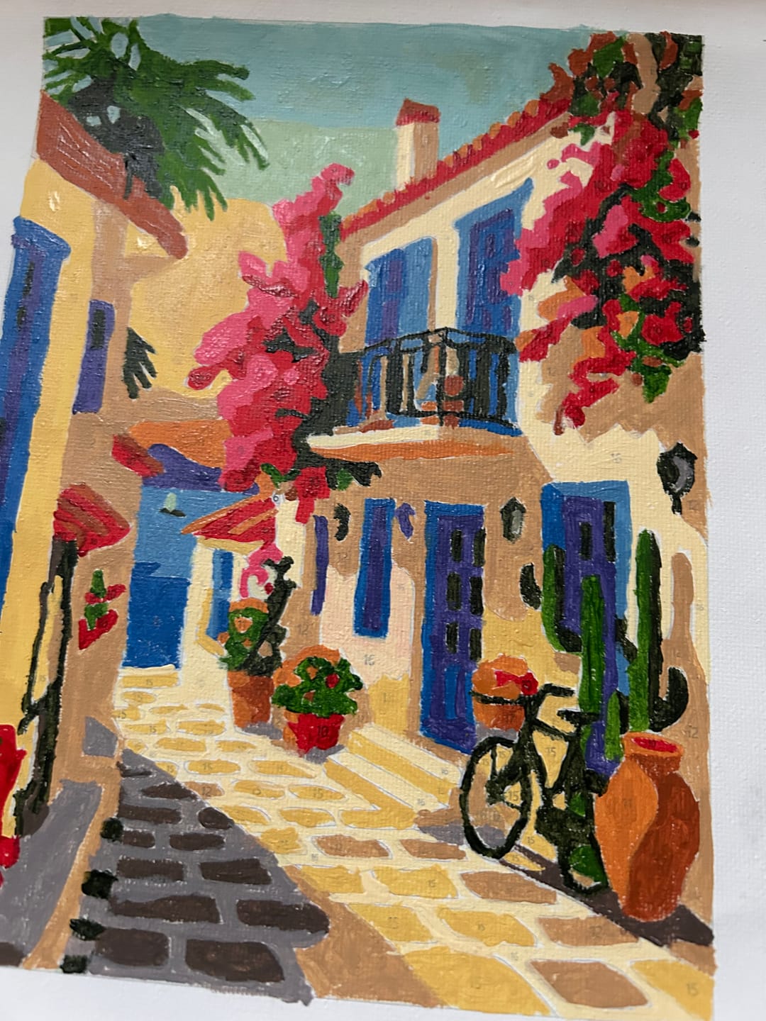Customer photo review of 6 Mini Paintings - Mediterranen Set
