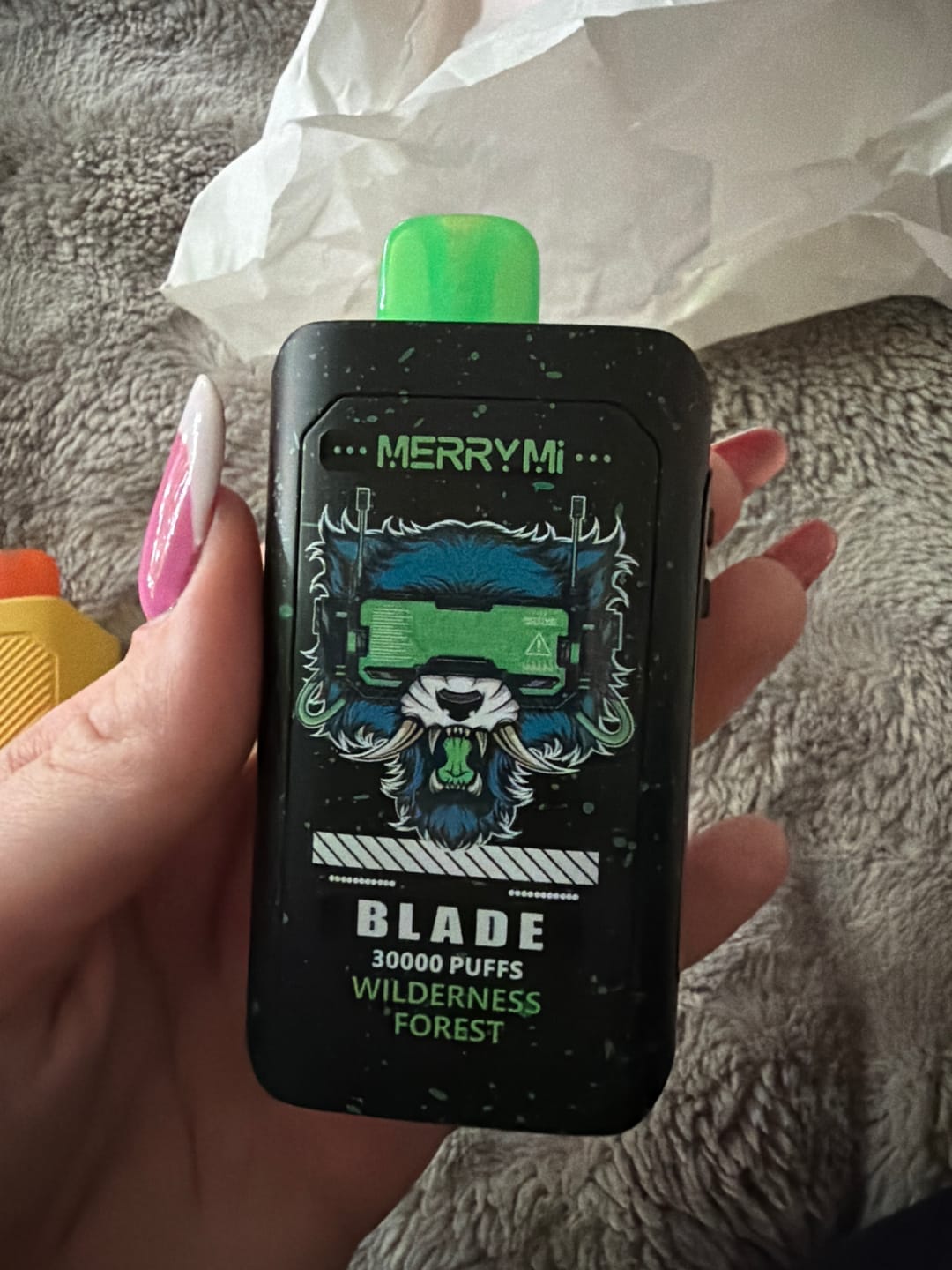 Customer photo review of MerryMi Blade 30K Puffs | Vape Descartável Portugal 5% Nicotina