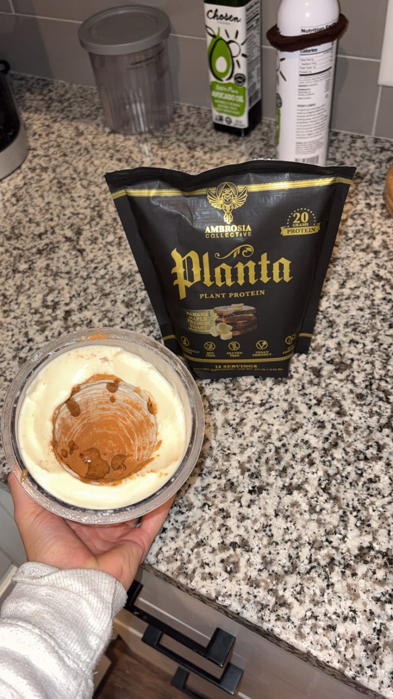 Customer photo review of Planta® - Premium Plant Protein (14 Servings)