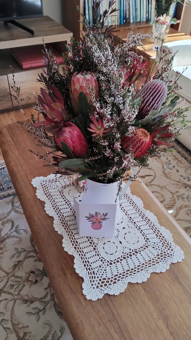 Customer photo review of Native Flower Bouquet