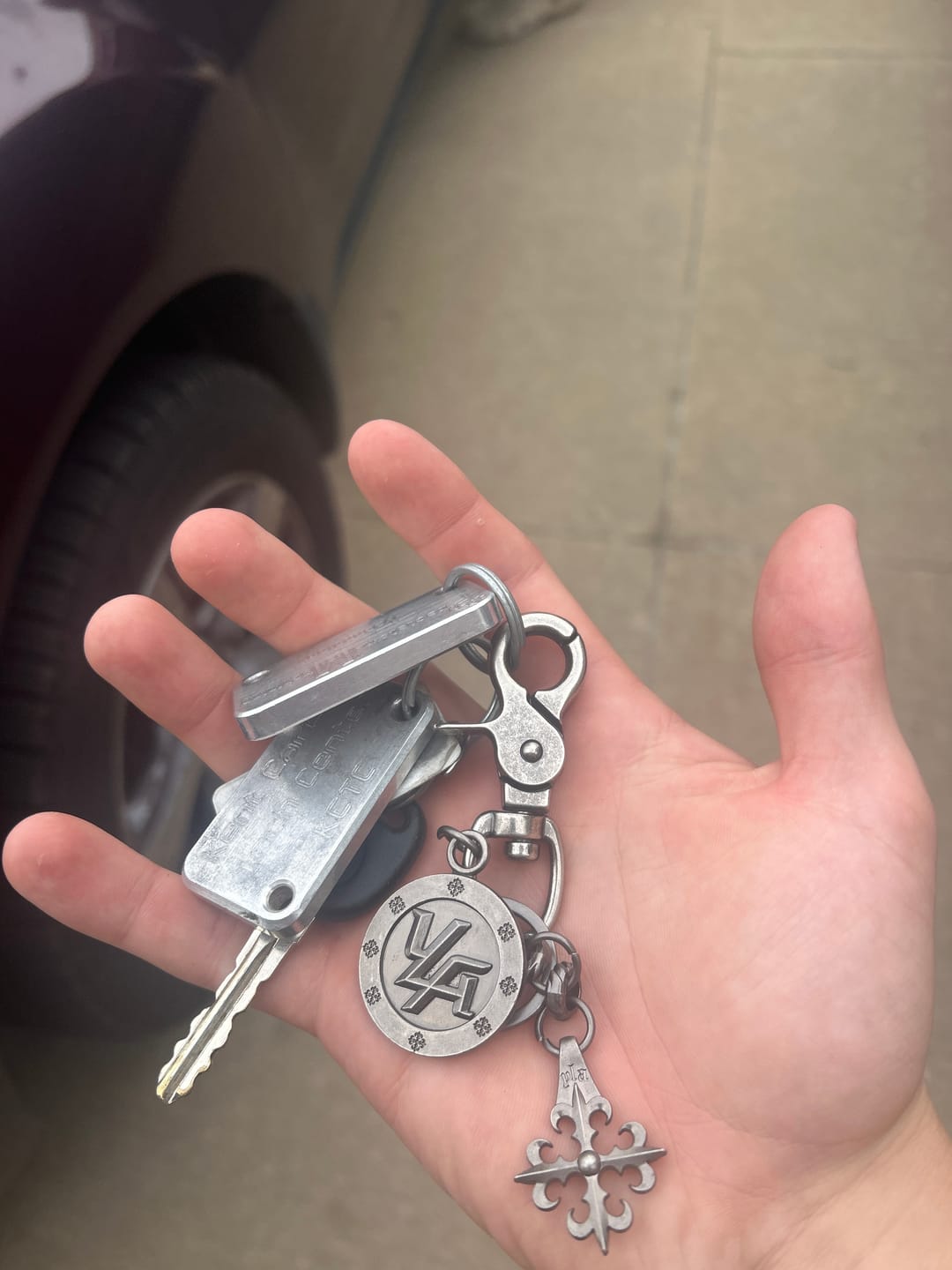 Customer photo review of 9109 - Vault Keychain
