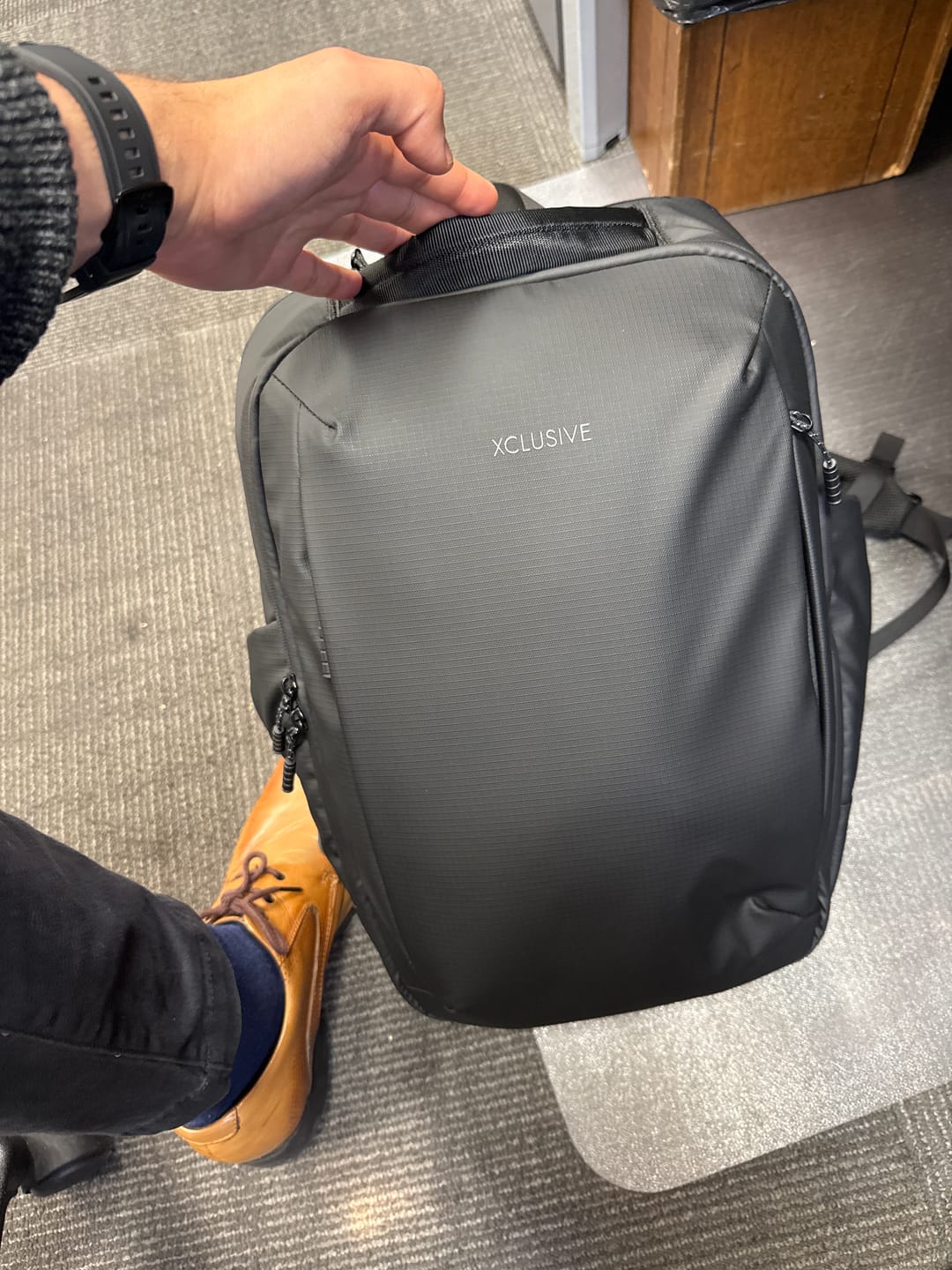 Customer photo review of Daily Backpack
