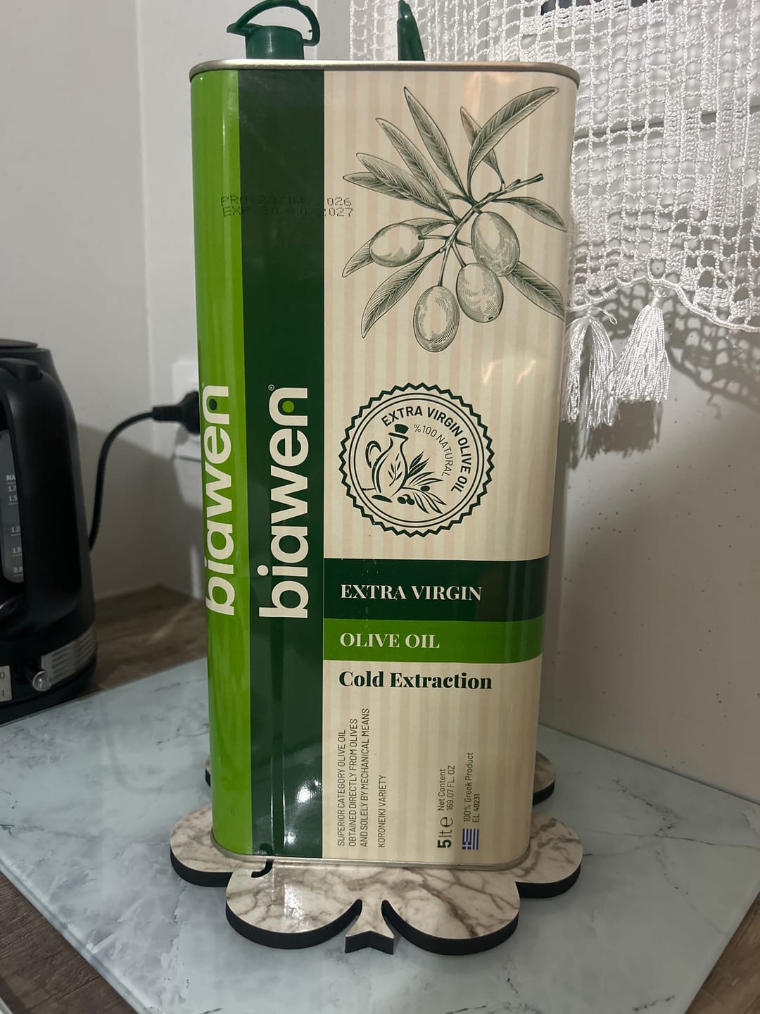 Customer photo review of Analizli Soğuk Sıkım Extra Virgin Zeytinyağı