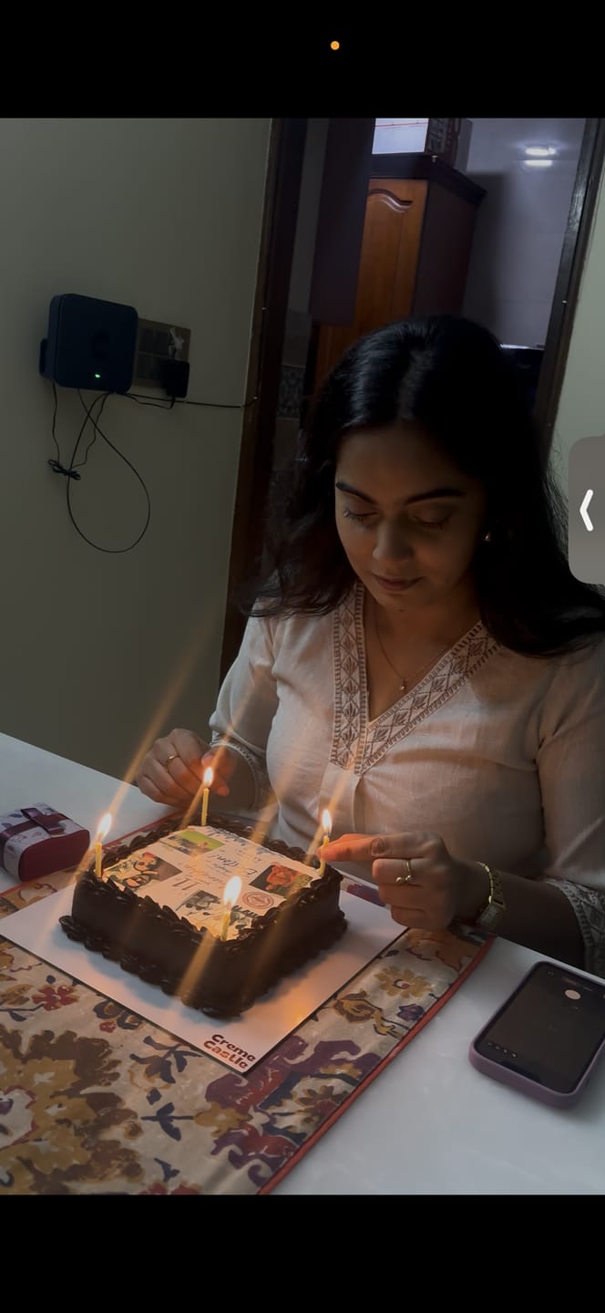 Customer photo review of Portrait Photo Cake