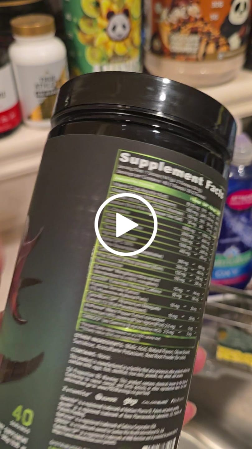 Customer video review of PANDAMIC - Special Edition Extreme Pre-Workout (SCORPION VENOM)