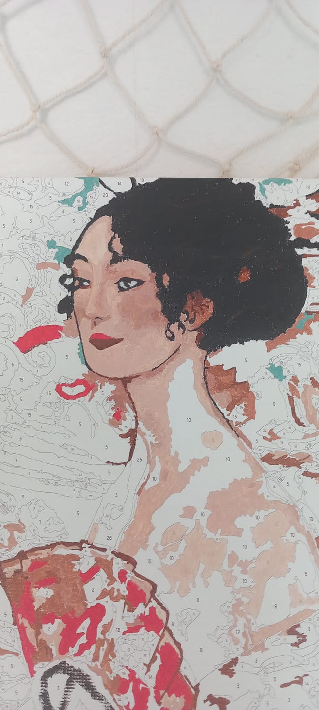 Customer photo review of La Femme à l’éventail - Klimt