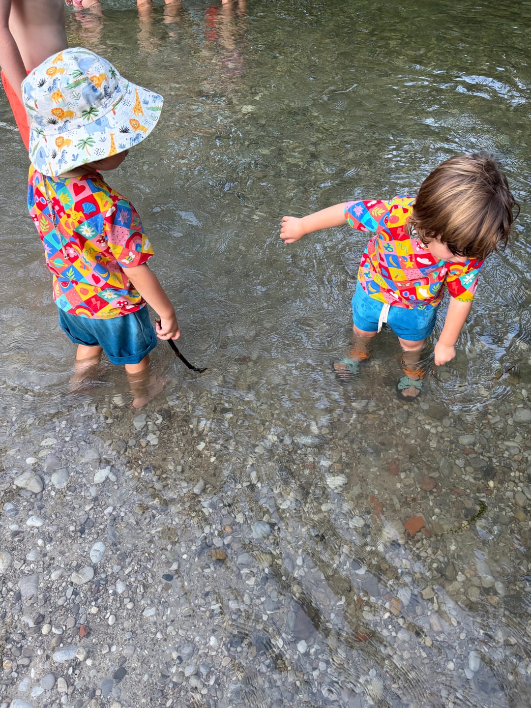 Customer photo review of Blue Moon By The Sea Twill Shorts