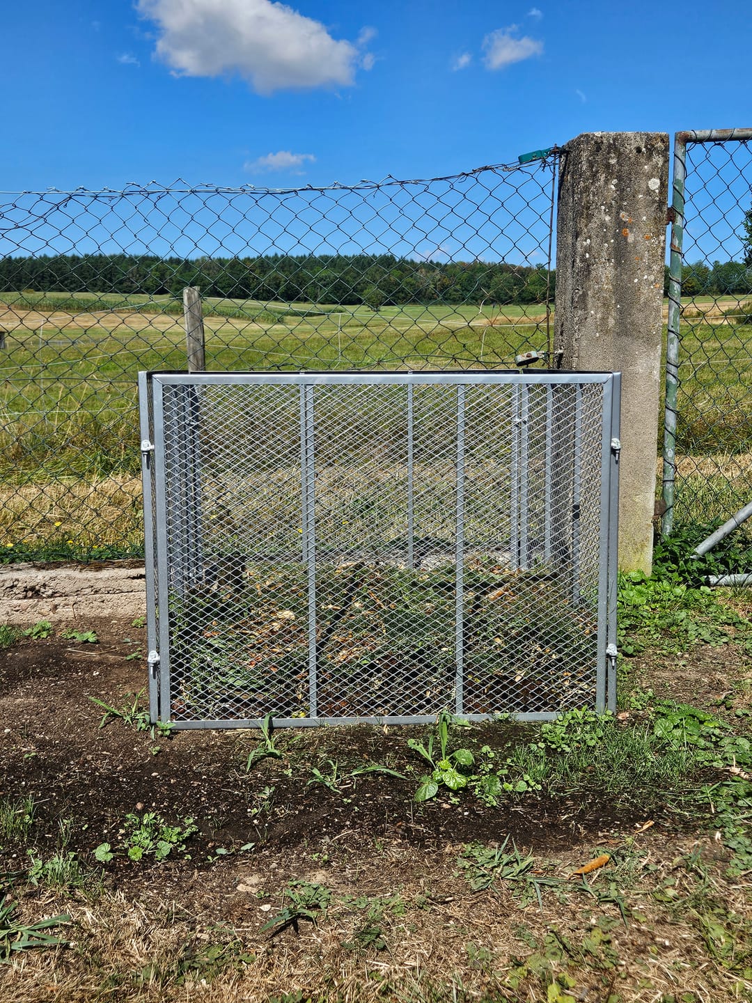 Customer photo review of Komposter Metall 450L/ 750L