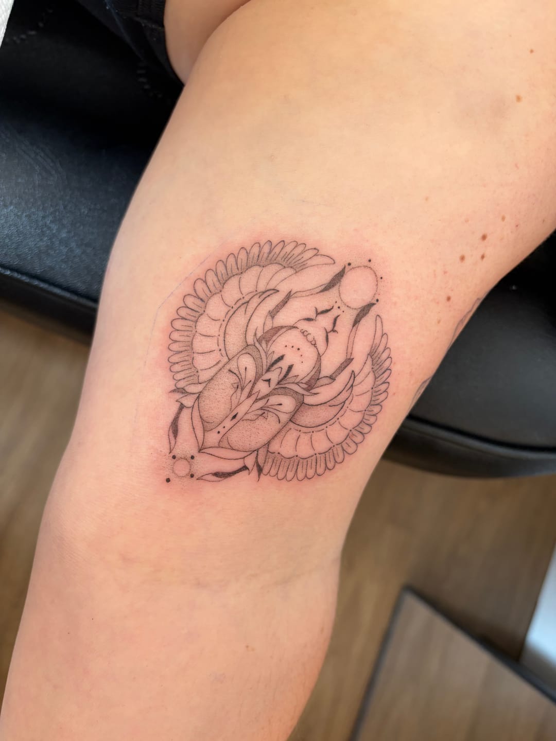 Customer photo review of PEPAX Lance Ultral Silver Tattoo Cartridge Needles Round Liner (Box of 20)