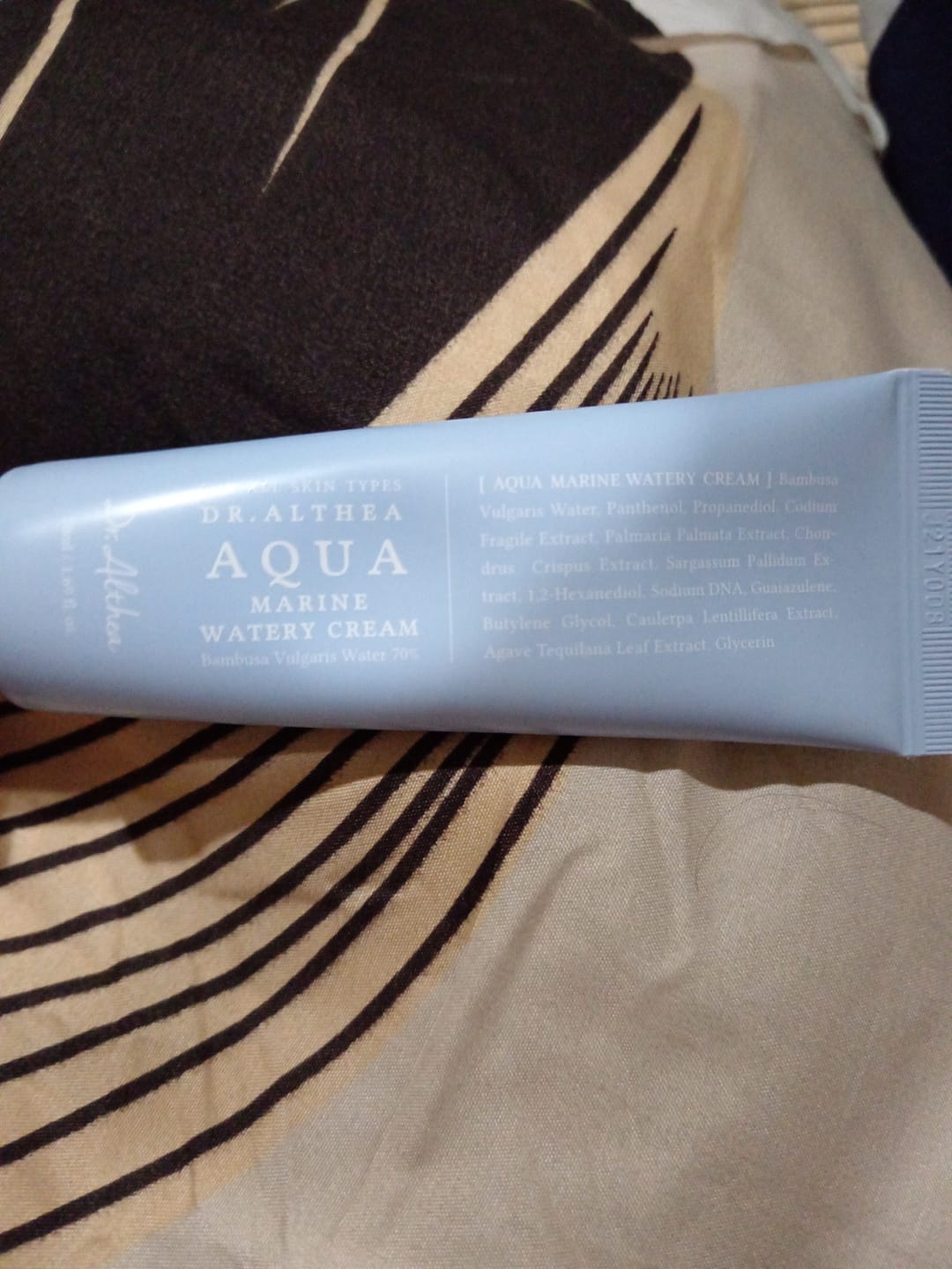 Customer photo review of DR. ALTHEA - Aqua Marine Watery Cream 50 ML | Hidratacion Profunda