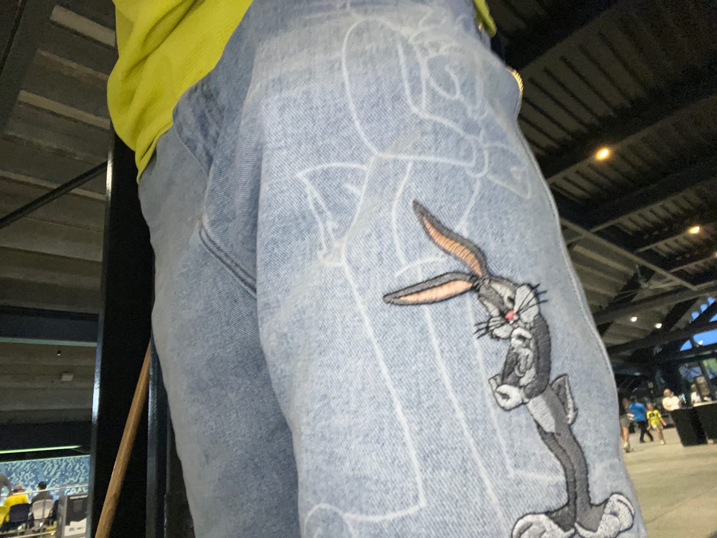 Customer photo review of 6079 - Looney Tunes Jorts