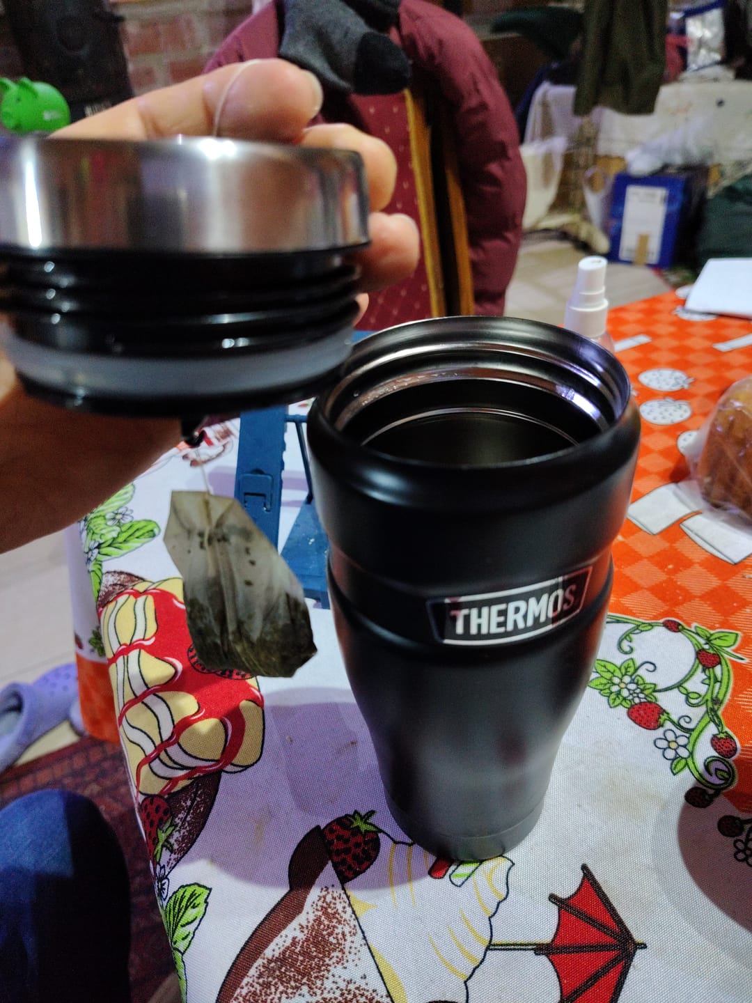 Customer photo review of TERMO MUG 470ML KING NEGRO