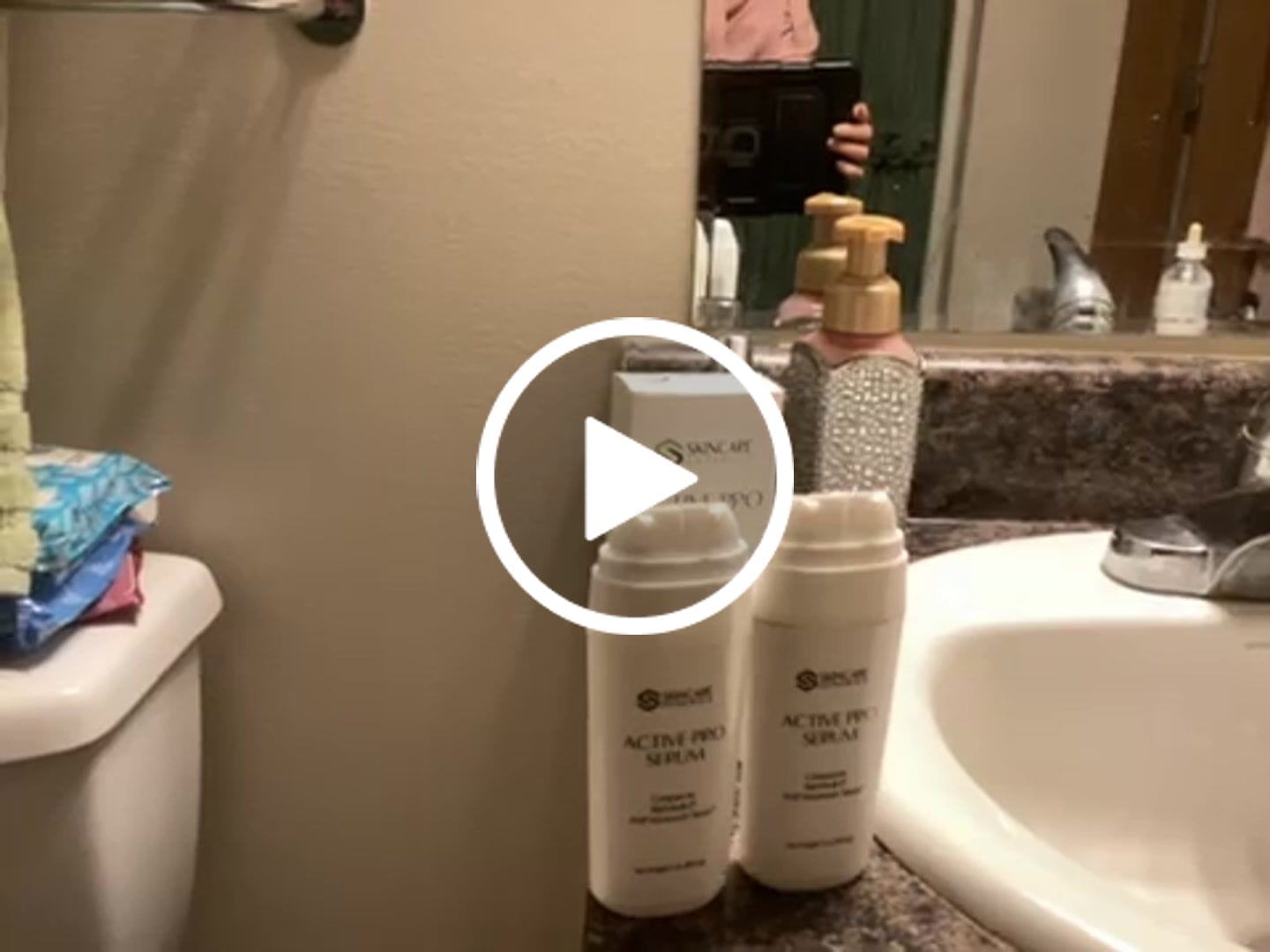 Customer video review of ACTIVE PRO SERUM | ANTI-AGING