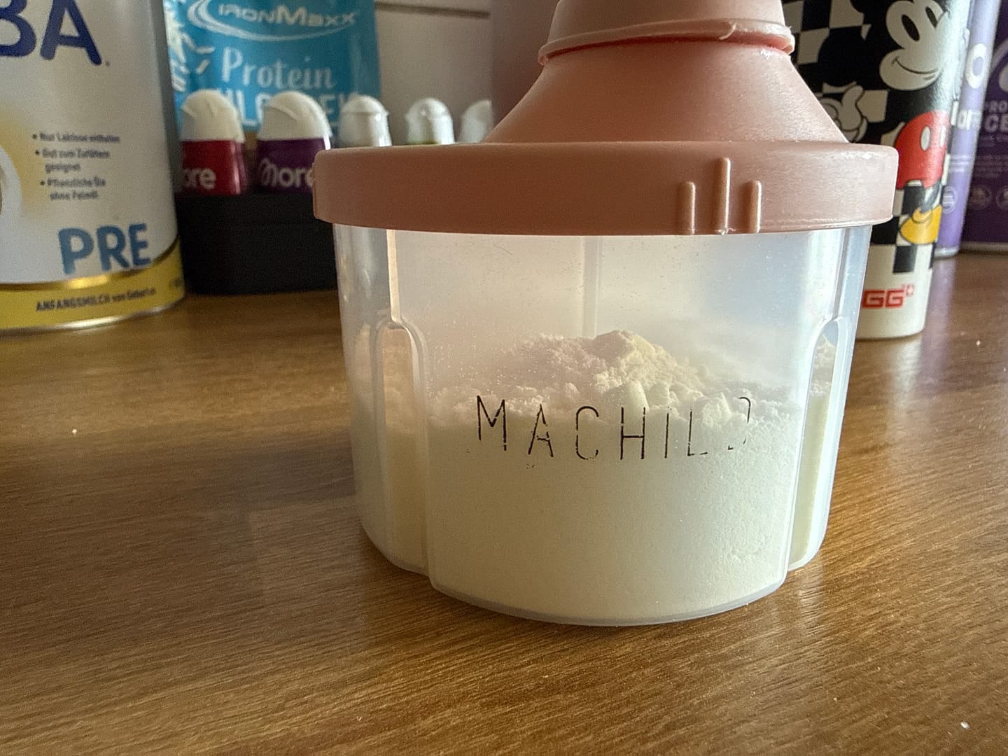 Customer photo review of Milchpulver Transportbox