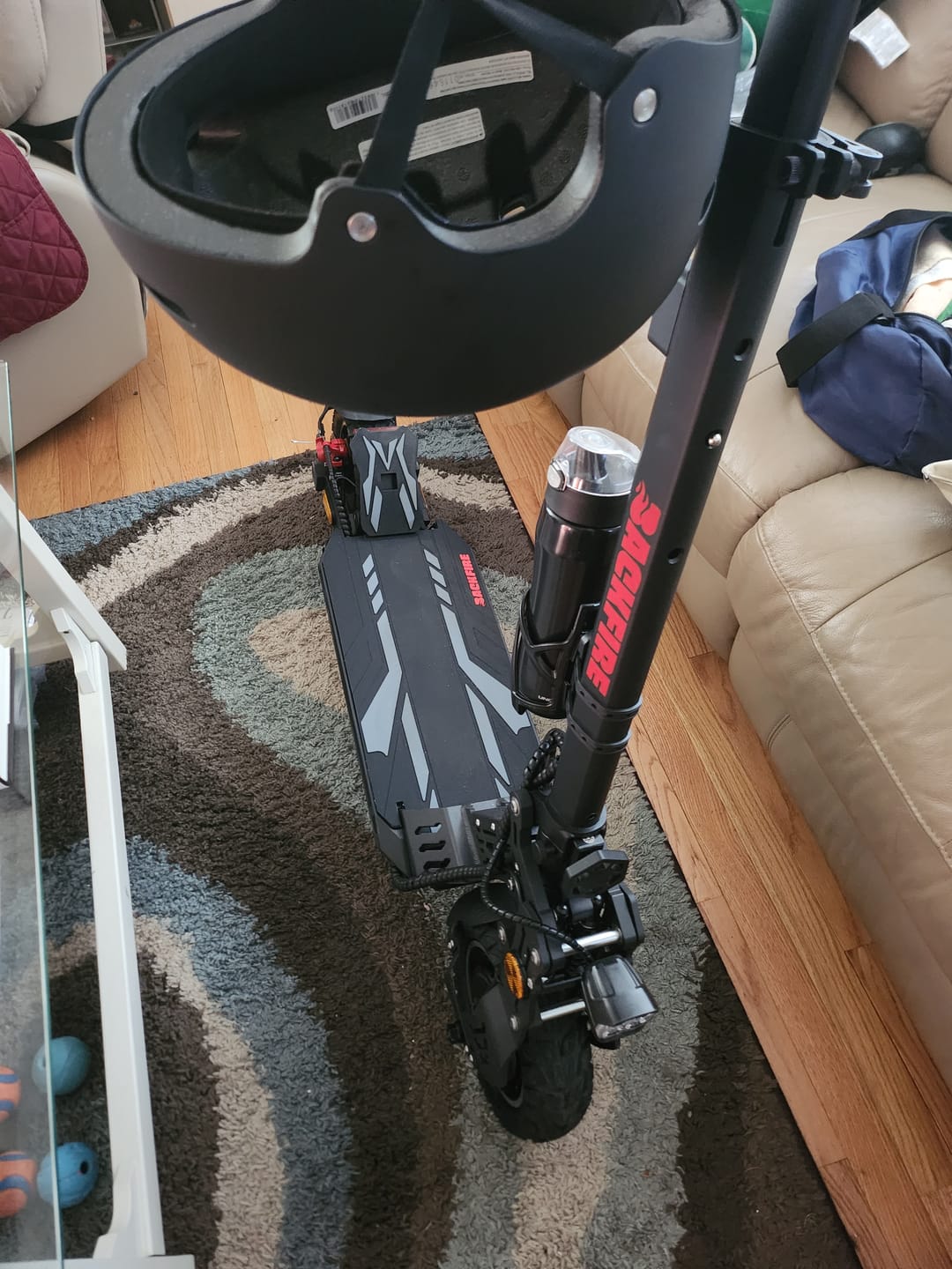 Customer photo review of Accessories for Backfire M8 Rover Scooter