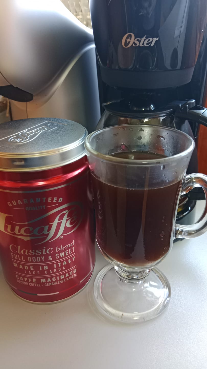 Customer photo review of Lata Lucaffe Classica 250 grs Grano Molido