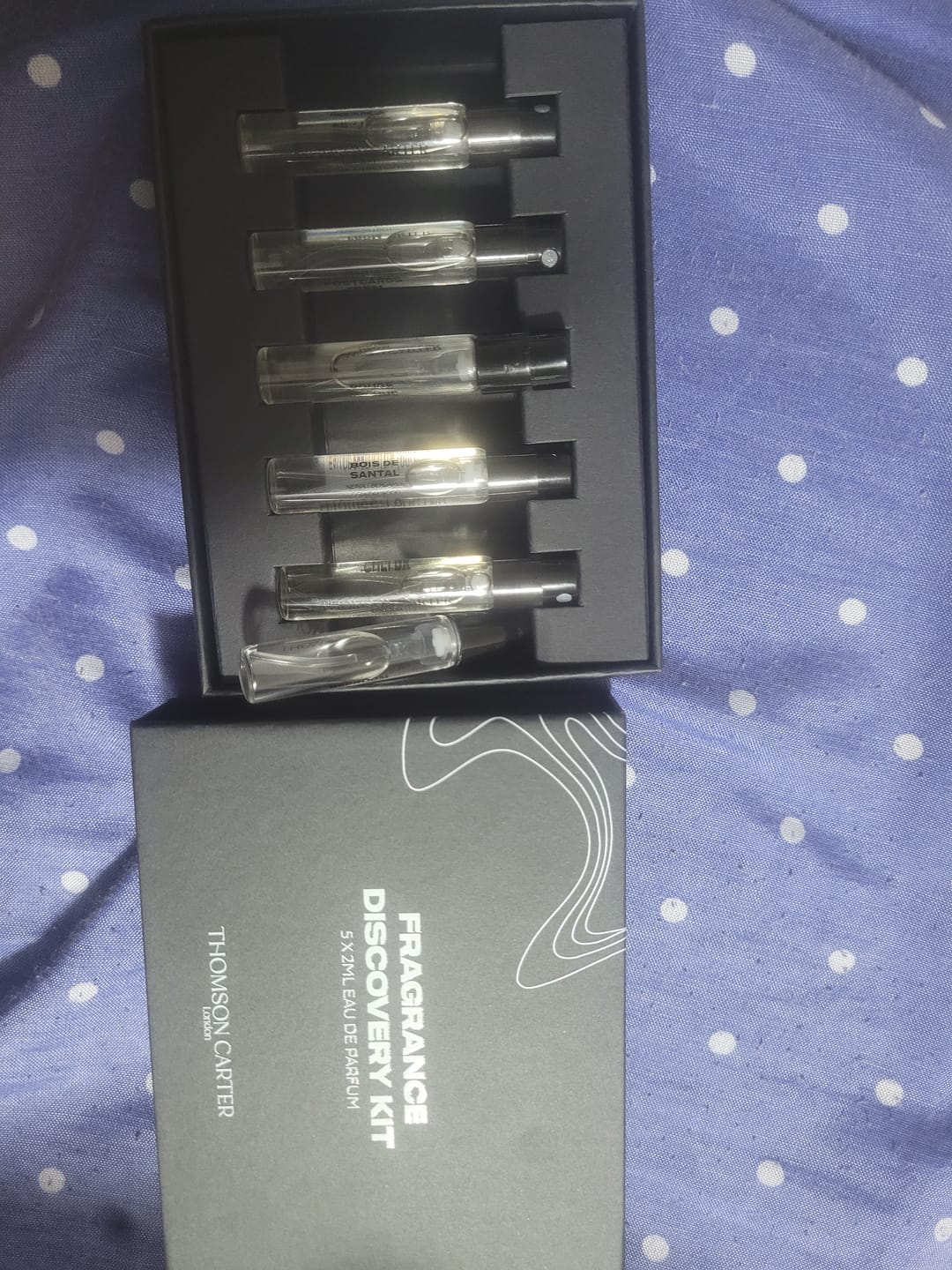 Customer photo review of Fragrance Discovery Kit | 5x 2ml | Eau de Parfum