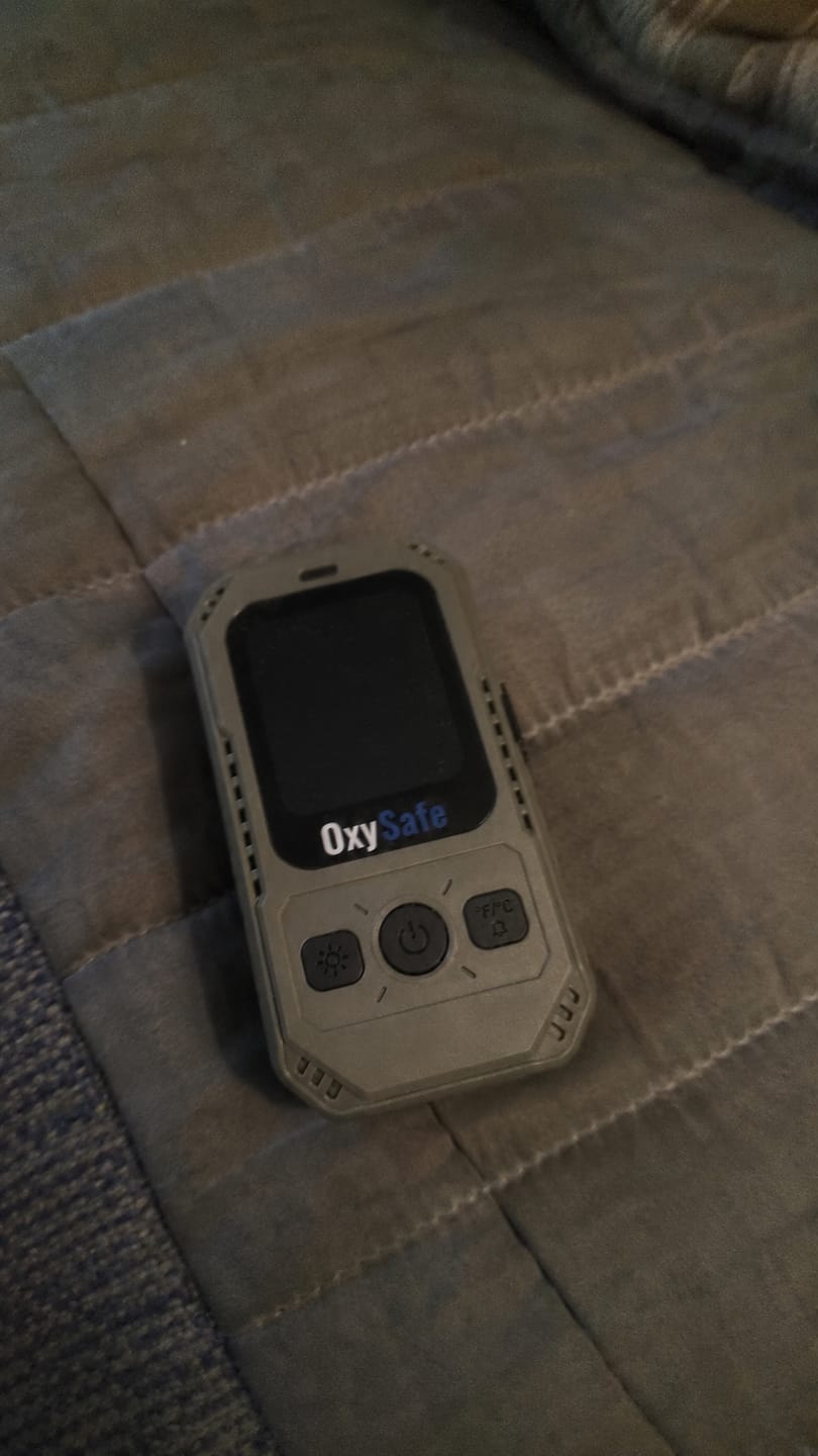 Customer photo review of OxySafe™ OffGrid RV & Motorhome CO Detector