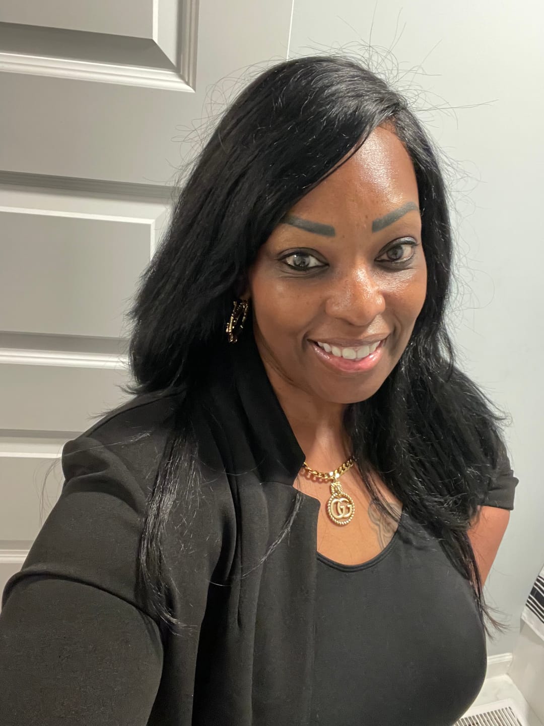 Customer photo review of Fearless Necklace