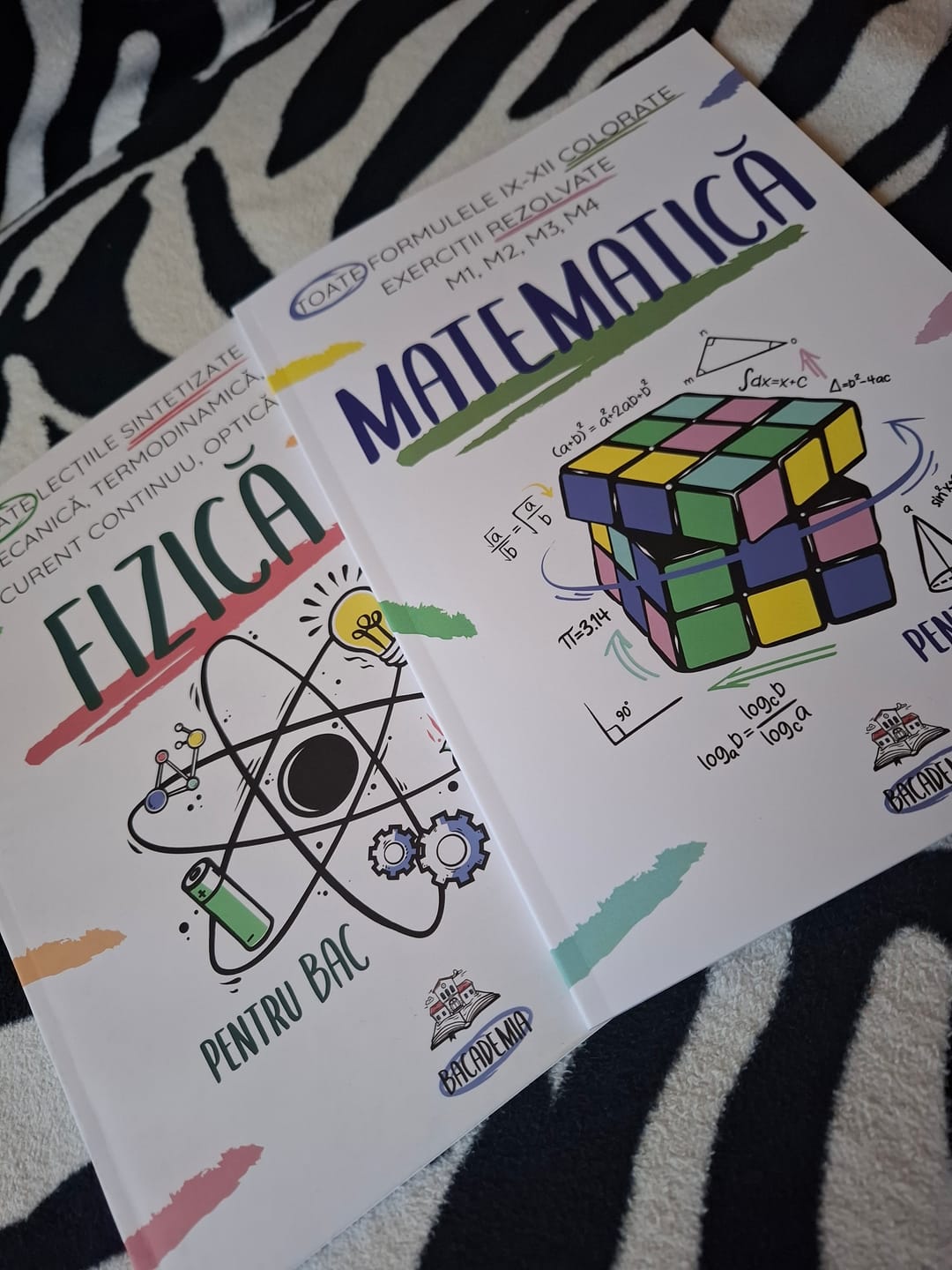 Customer photo review of Carte Matematică Bacalaureat (M1, M2, M3, M4) Bacademia