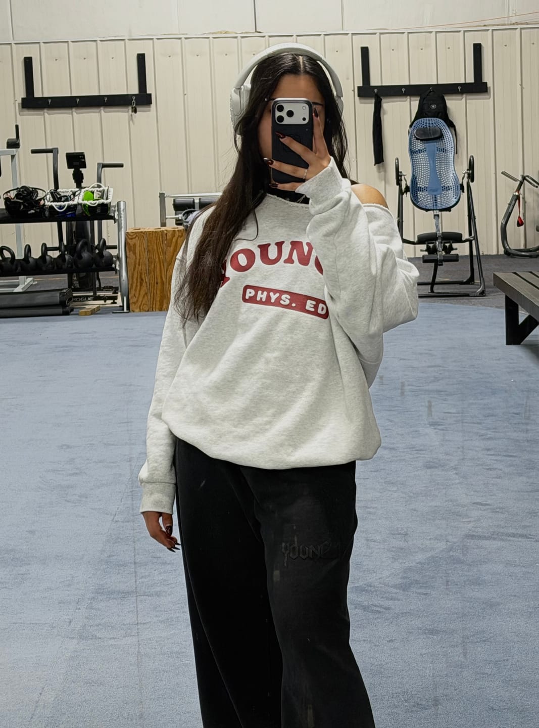 Customer photo review of W5198 - P.E. Crewneck