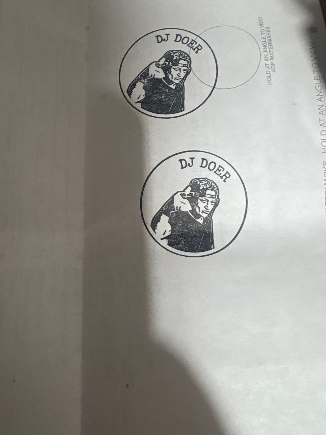Customer photo review of Face Stamp ¦ Self-Inking Stamp ¦ US