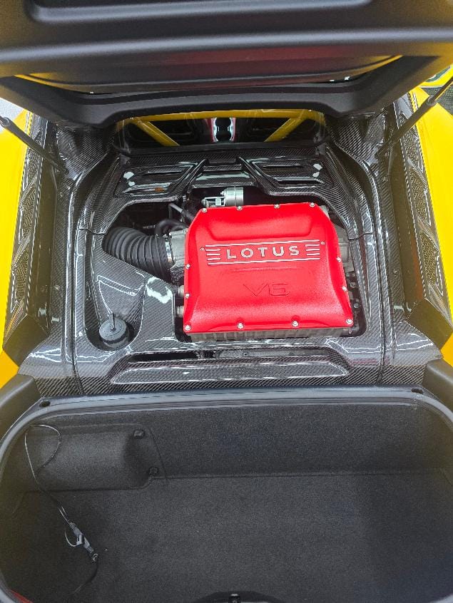 Customer photo review of Emira V6 Carbon Fibre Engine Surround