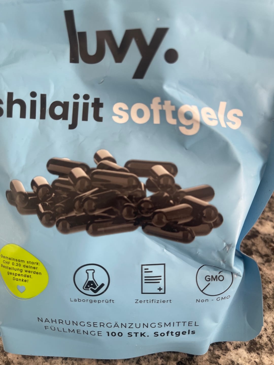 Customer photo review of Shilajit-Softgels