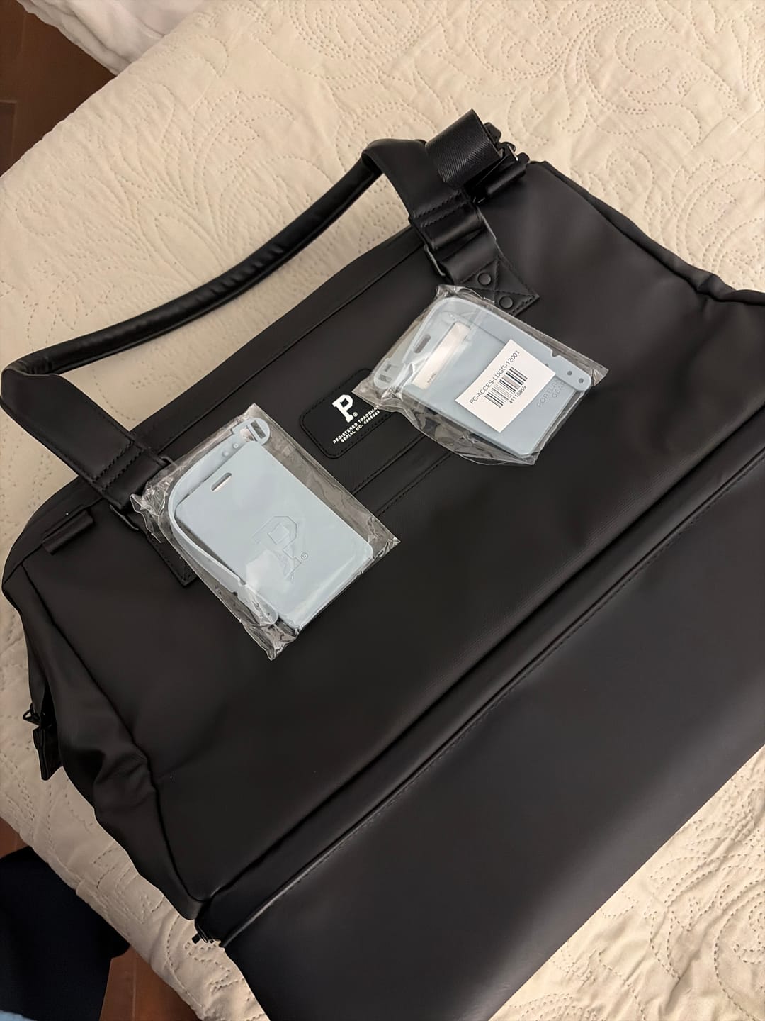 Customer photo review of Silicone Luggage Tag - Standard