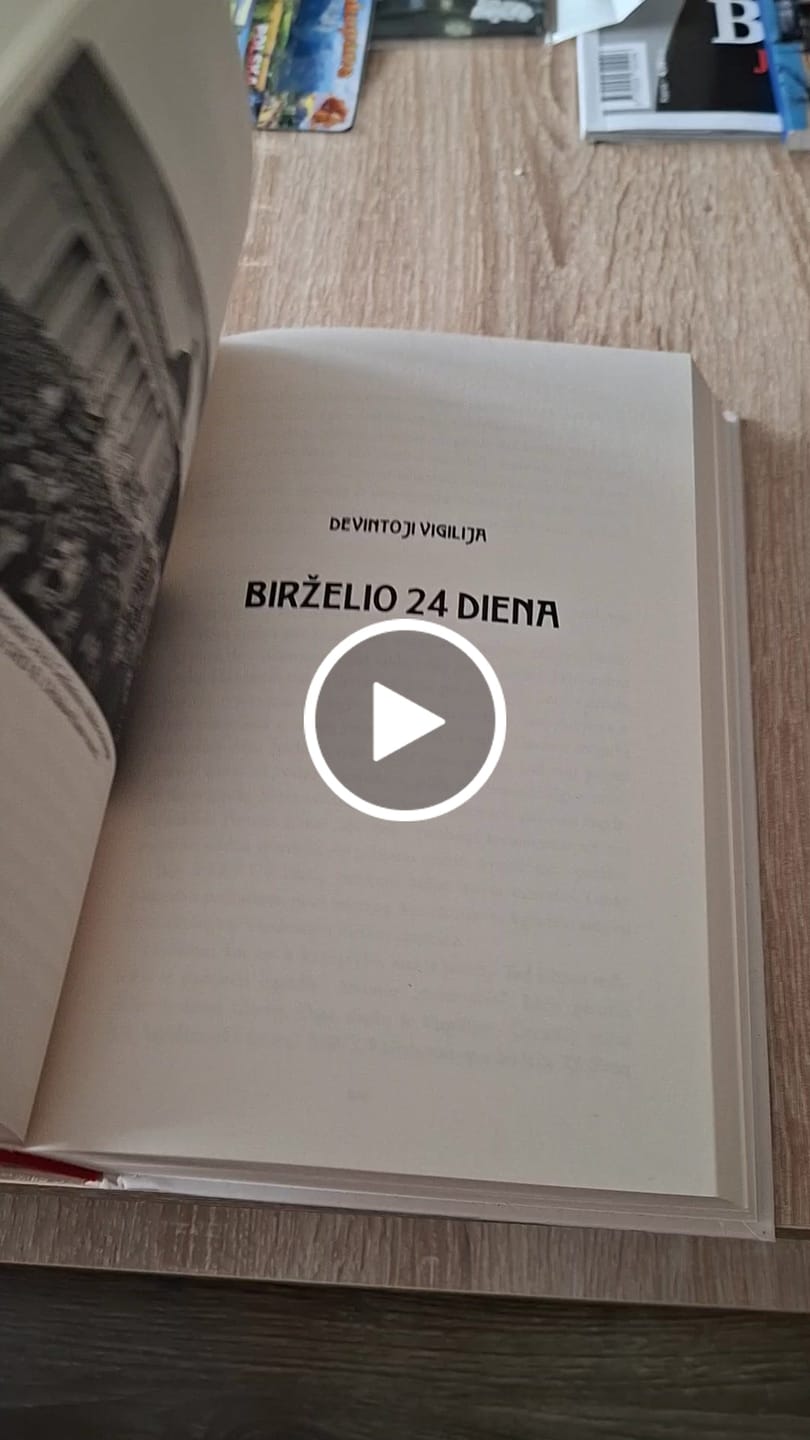 Customer video review of Tikra Sąjūdžio istorija: pirmą kartą – nepagražinti įvykiai ir istorinės asmenybės, pasakojami iš pirmųjų lūpų žmogaus, kuris kūrė Nepriklausomybę