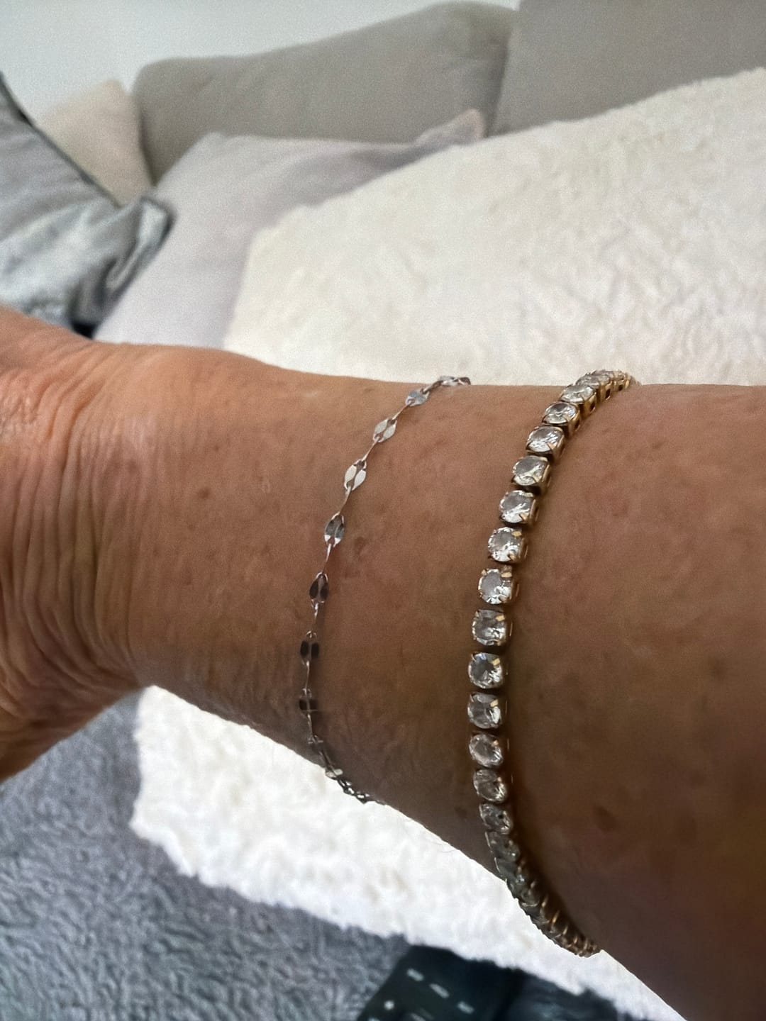 Customer photo review of Tennis Bracelet