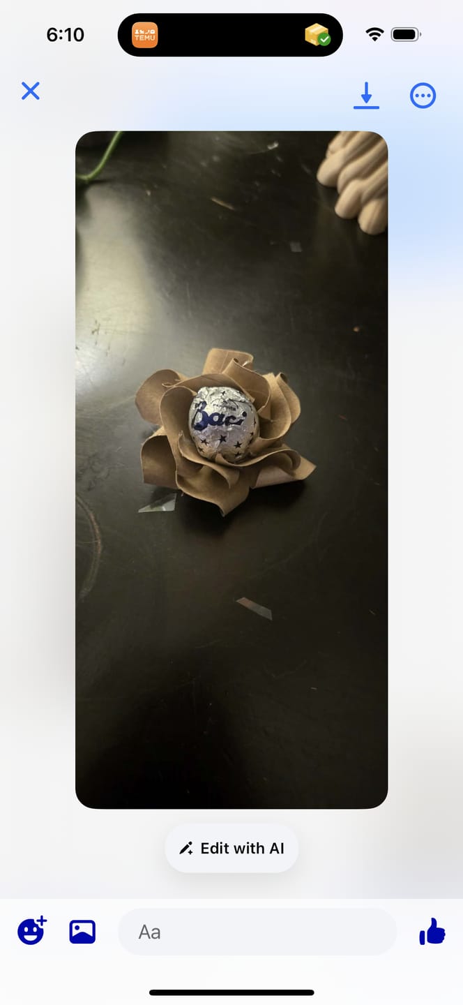 Customer photo review of Perugina Baci Dark Chocolate Truffles, 2.2 lb (1 kg)