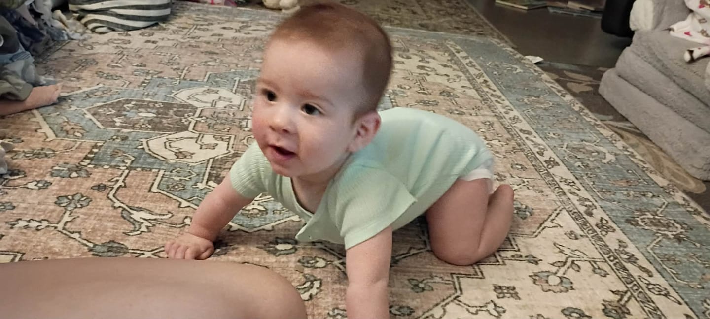 Customer photo review of Designer Relax Mat - 1.4" Thick Foam Base
