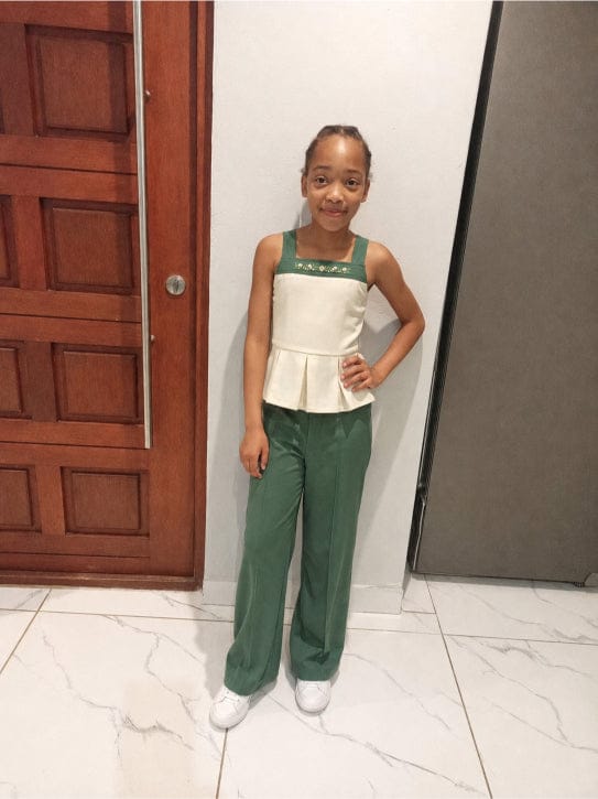 Customer photo review of Conjunto para niña - Rosalía