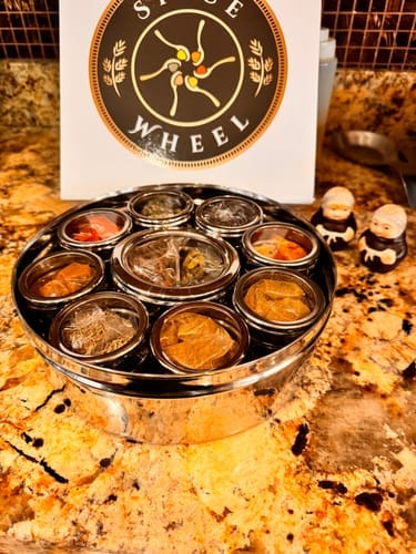Customer photo review of Indian Spice Wheel
