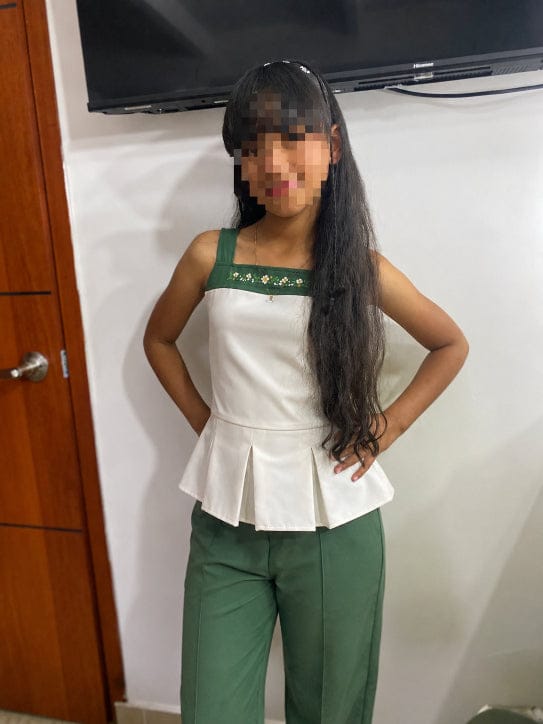 Customer photo review of Conjunto para niña - Rosalía