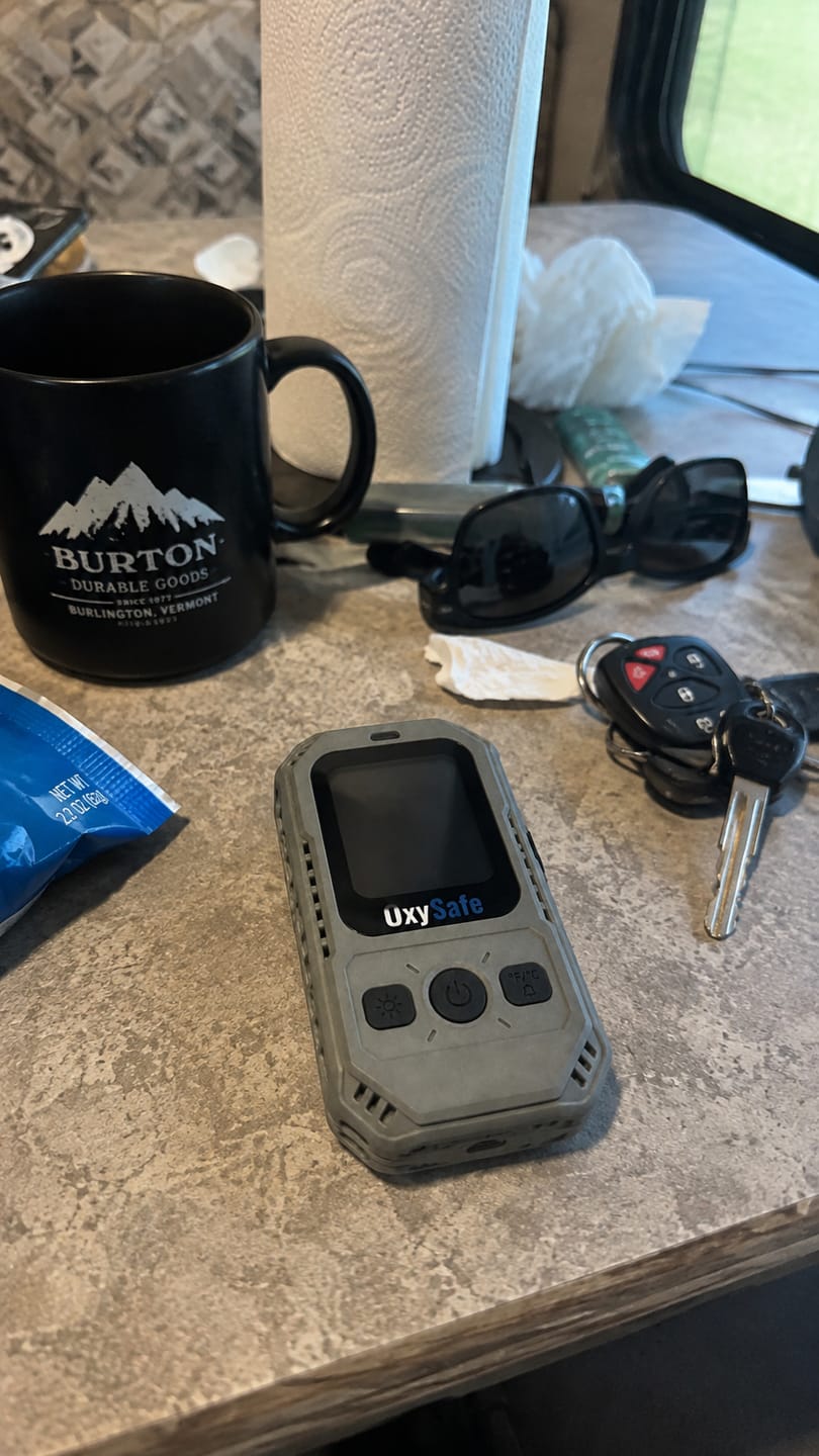 Customer photo review of OxySafe™ OffGrid RV & Motorhome CO Detector