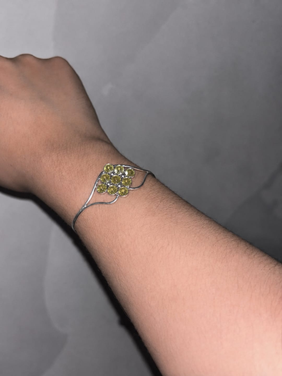 Customer photo review of Brazalete Agua Azul