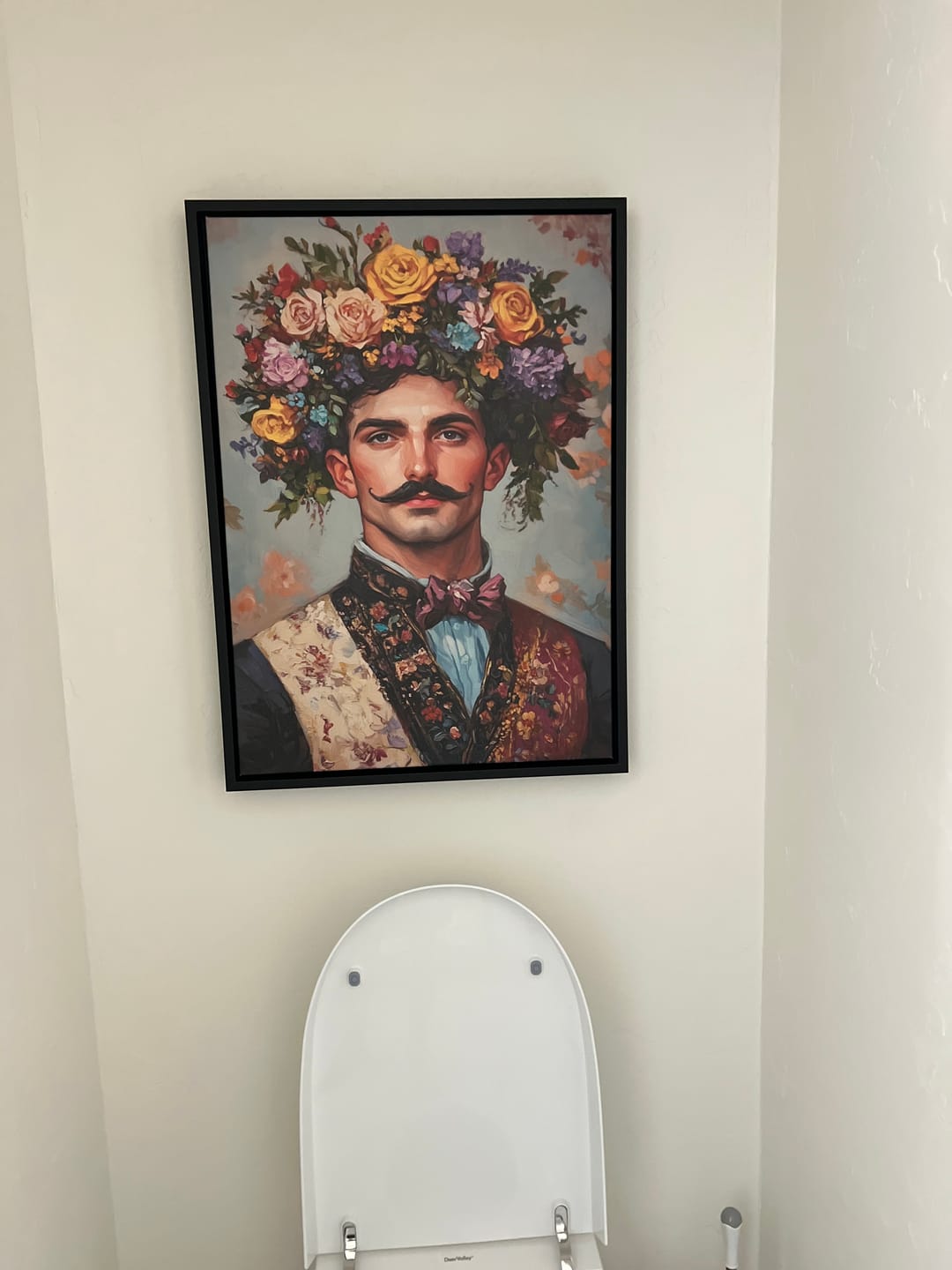 Customer photo review of Victorian Gentleman Print