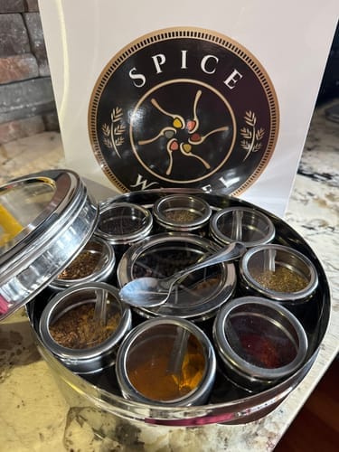 Customer photo review of Indian Spice Wheel