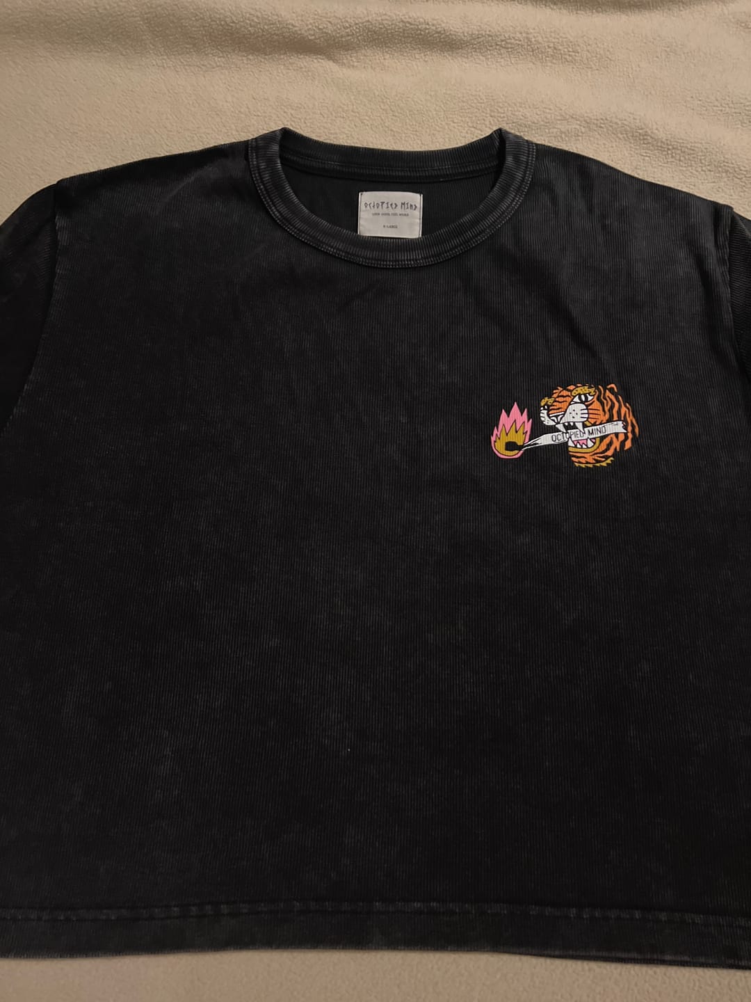 Customer photo review of Spark and Spiral T-Shirt