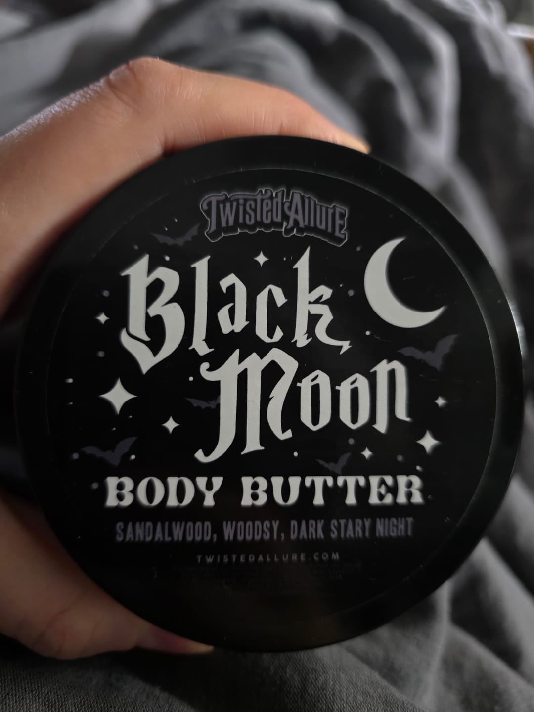 Customer photo review of Black Moon Body Butter