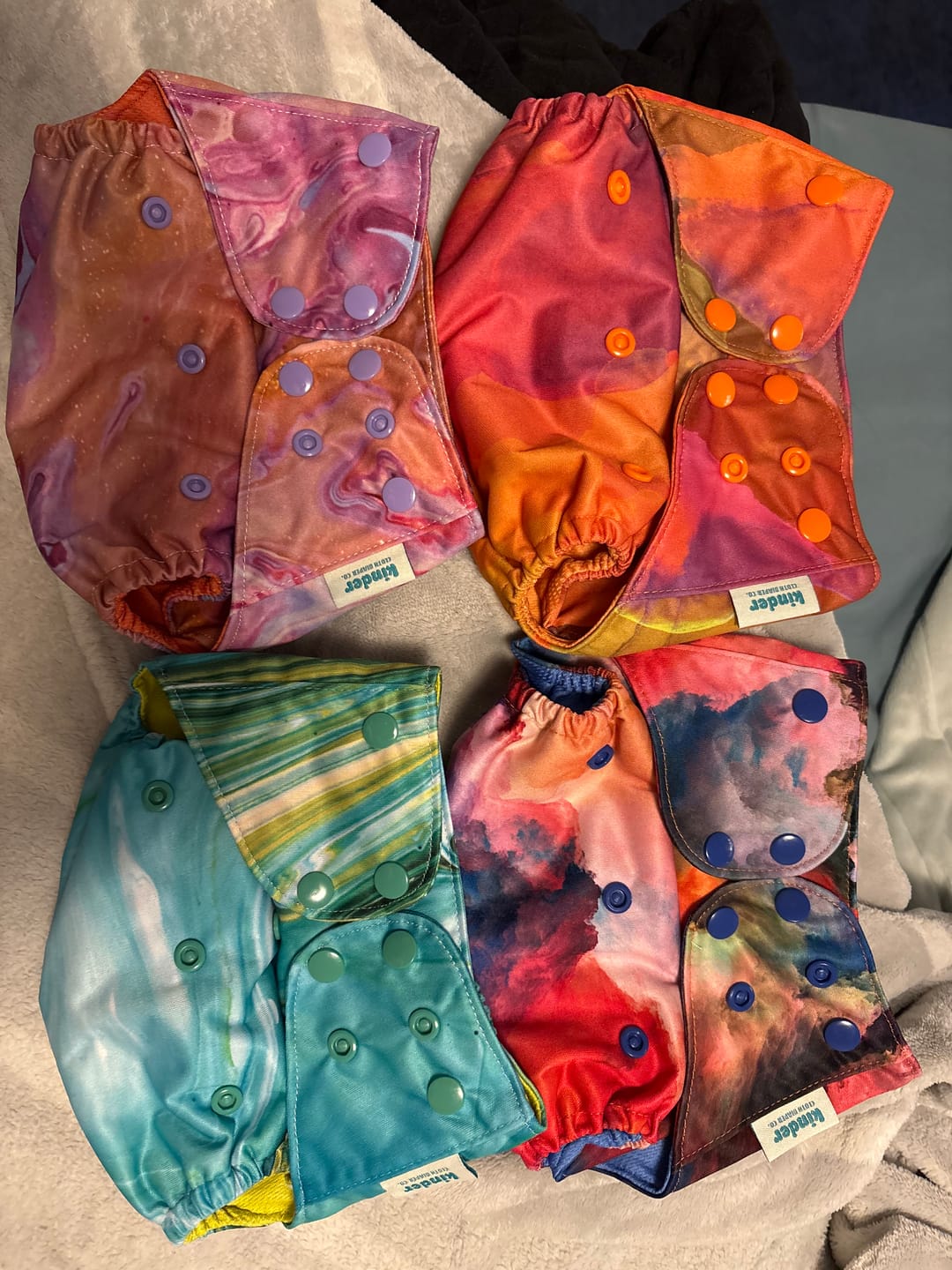Customer photo review of Marble Rainbows Value Bundle