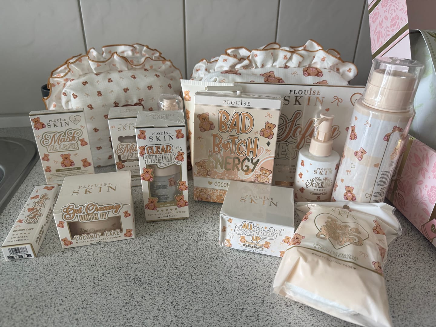 Kundefotoanmeldelse af Teddy Touch Large Print Bag & Bodycare Set