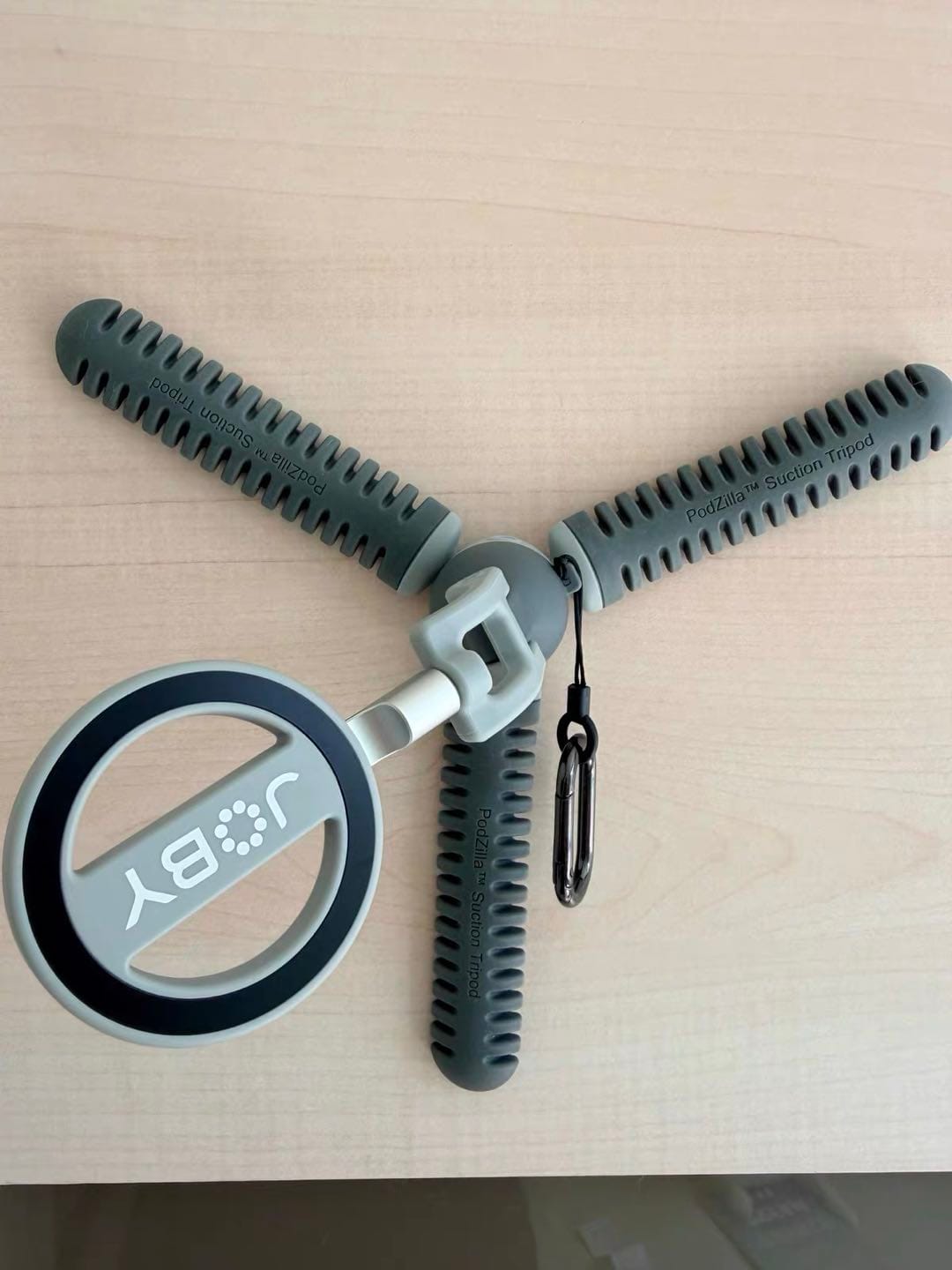 Customer photo review of JOBY PodZilla® Octo Suction Tripod