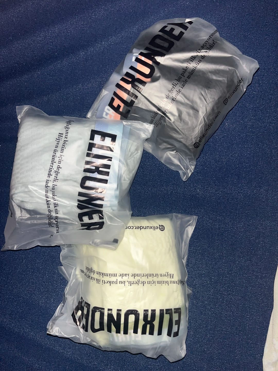 Customer photo review of Elixunder® Saf Pamuklu Erkek Boxer