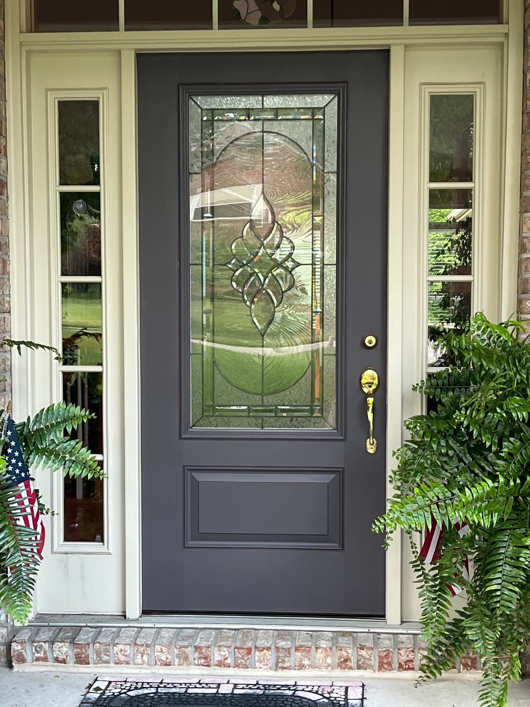 Customer photo review of Saxon Glass and Frame Kit (3/4 Lite)