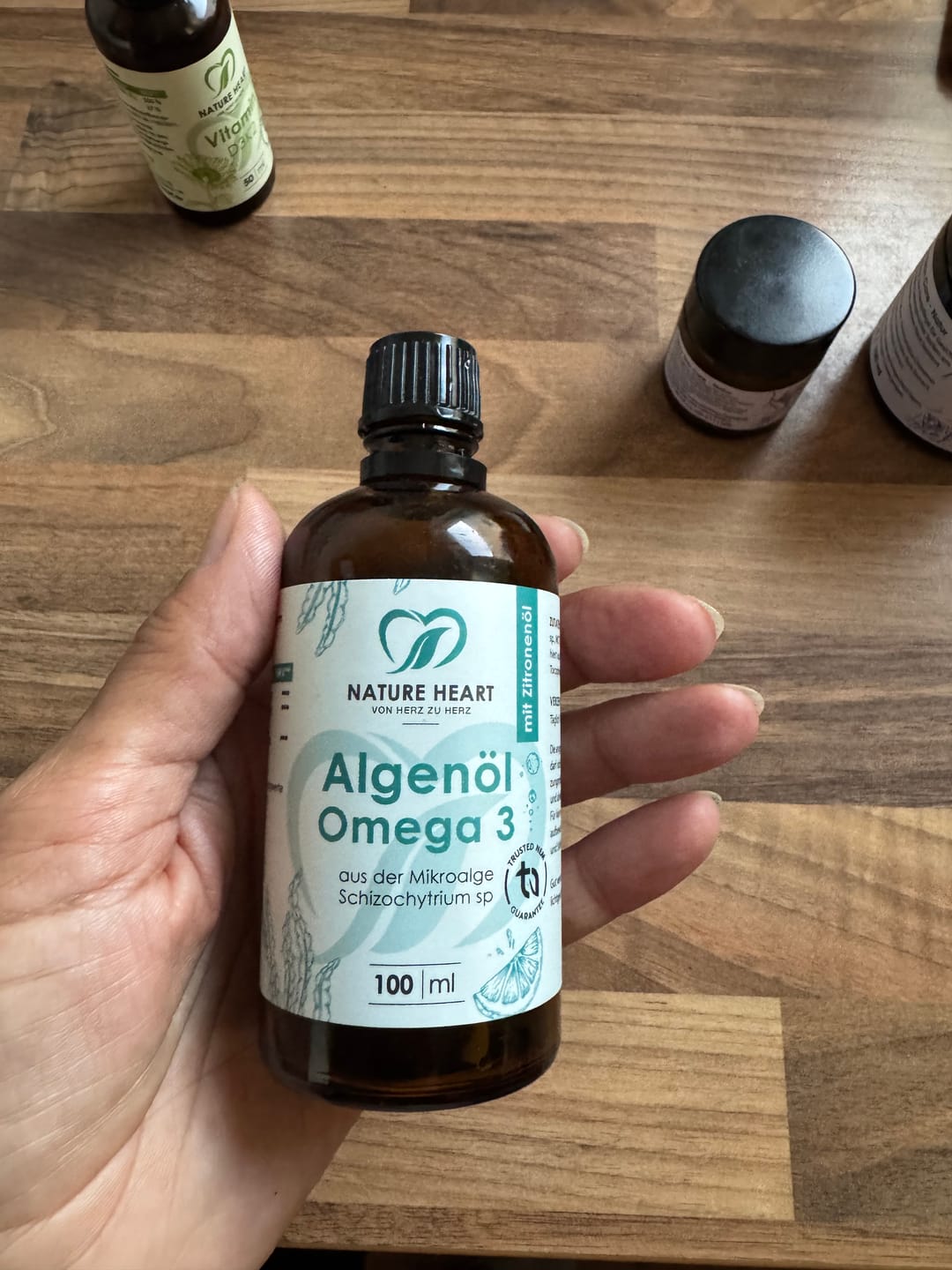 Customer photo review of Algenöl Omega 3