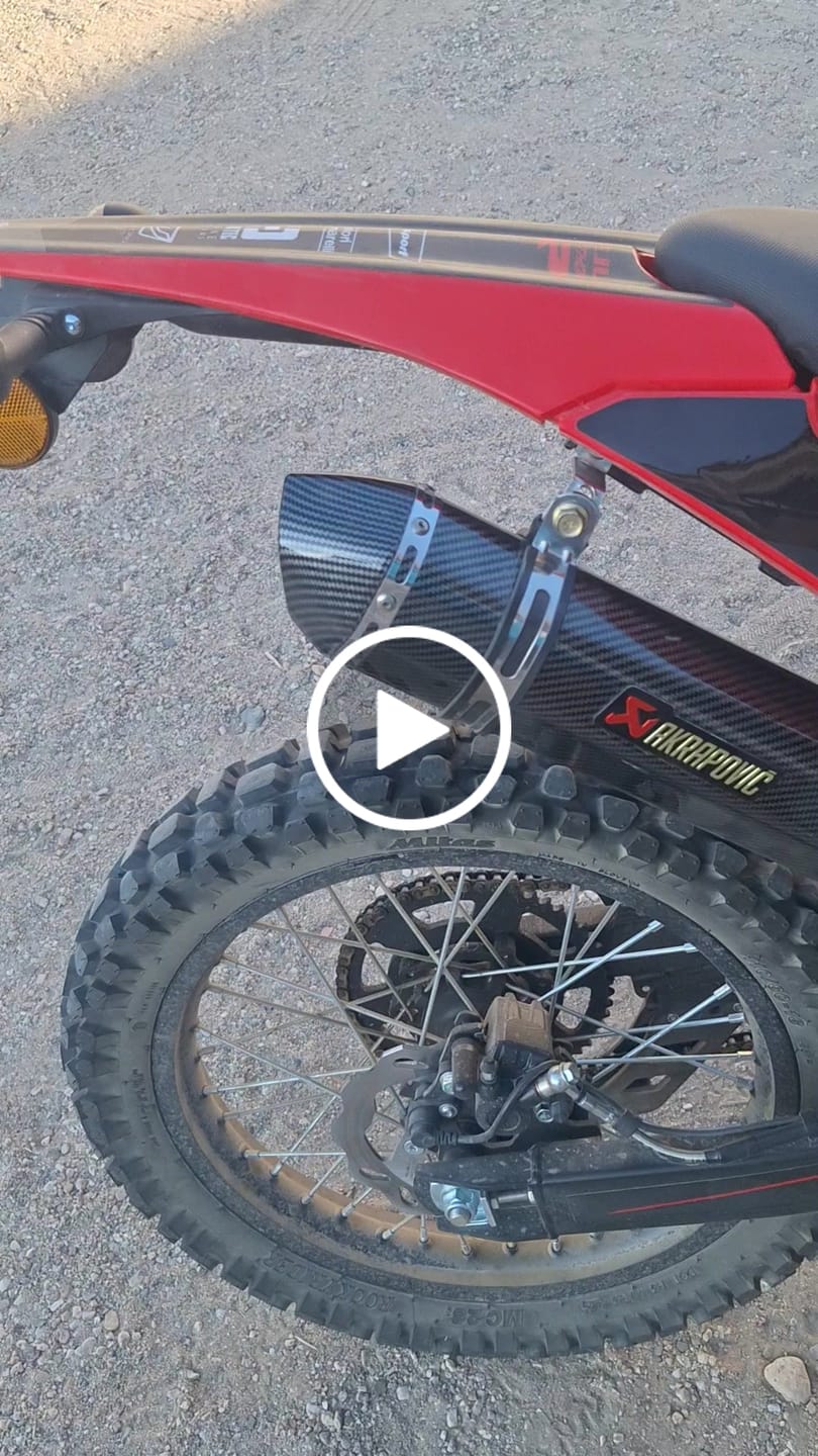 Customer video review of Tramo Final Slip-On Rieju Mrt 125 LC (2012-2026)