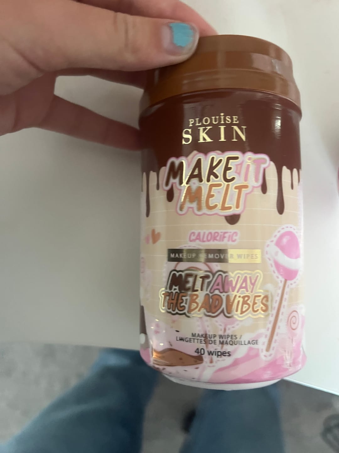 Customer photo review of Make It Melt Makeup Remover Wipes